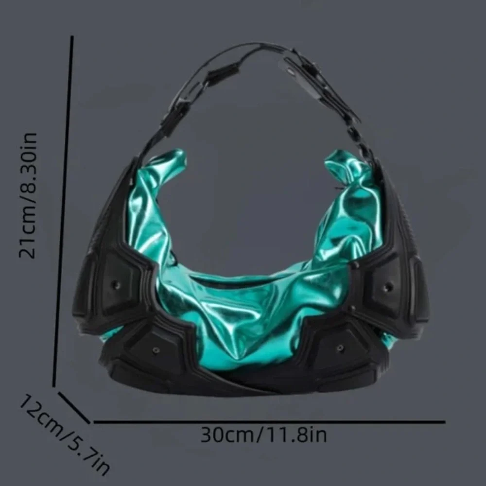 Y2K Futuristic Grunge Style Bag - Picture 2 of 4